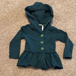 Matilda Jane Teal Hooded Jacket